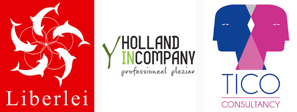 Logo's Liberlei, Holland INcompany en TICO consultancy